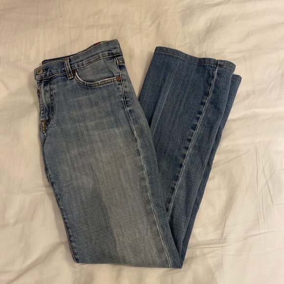 7 for all mankind bootleg jeans - Picture 1 of 3